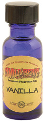 Wildberry Incense Oil 1/2 Ounce Bottle, Vanilla
