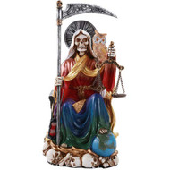 Pacific Giftware Santa Muerte Saint of Holy Death Seven Powers Religious Resin Statue Figurine