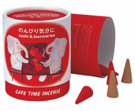 Cafe Time Incense - Relaxed Mood 10 Cones - NIPPON KODO