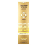 Gonesh Incense Extra Rich- Honeysuckle (20 Sticks in 1 Pack) 2208091