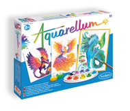 Sentosphere Aquarellum - Mythical Animals - Arts and Crafts Watercolor Paint Set