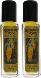 (2-Pack) Patchouly Musk Scented Oil - Spiritual Sky - 1/4 Ounce Bottle