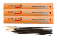 (3-Pack) Auroshikha Sandal-Saffron Incense 10 Sticks