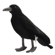 Hansa Black Crow 12" Plush Animal