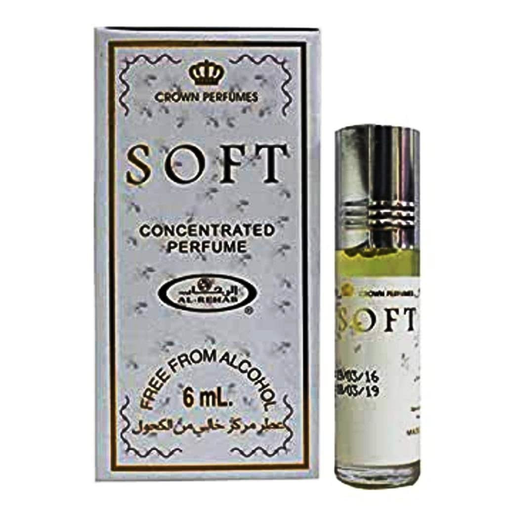  Al-Rehab Oud & Rose 6 Ml Concentrated Perfume Oil