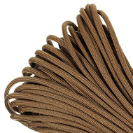 Paracord Planet - Genuine Type III 550 Paracord Nylon Colors Multiple Sizes  550 LB Tensile Strength (Coyote Brown, 100 feet)