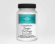 Rainforest Pharmacy Sangre de Drago 200 mg 60 Vegetarian Caps Peruvian Dragon Blood