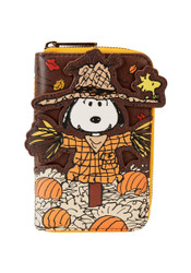 Loungefly Peanuts Snoopy Scarecrow Cosplay Zip-Around Wallet
