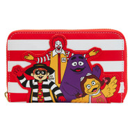 Loungefly Ronald and Friends Zip Around Wallet