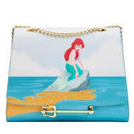 Loungefly Disney Little Mermaid Tritons Gift Crossbody Bag