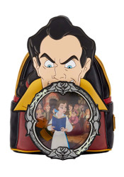 Loungefly Disney Villains Scene Gaston Womens Double Strap Shoulder Bag Purse