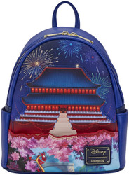 Loungefly Disney Mulan Castle Light Up Mini Backpack Mulan One Size