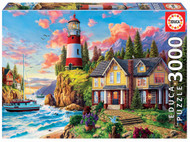 Educa Borras 18507 Educa Borrs Lighthouse Near The Ocean 3000 Piece Jigsaw Puzzle