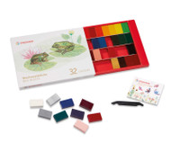 Stockmar Beeswax Block Crayons 32 Colors