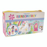 Floss & Rock 43P6368 Rainbow Fairy 60 Piece Floor Jigsaw Puzzle with Pop Out Pieces, Multicolor, 30 x 16.5 x 10.5cm