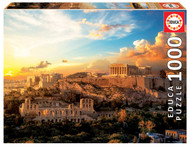 Educa - Acropolis of Athens - 1000 Piece Jigsaw Puzzle - Puzzle Glue Included 26.8" x 18.9"