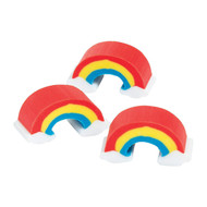 Fun Express Premium Kids Mini Rainbow Erasers 300 pieces