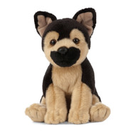 Living Nature German Shepherd Puppy, Realistic Soft Cuddly Dog Toy, 16cm