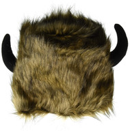 Jacobson Hat Company Men's Lodge Hats with Black Horns, Tan, Adult