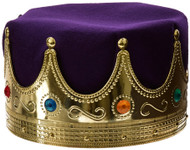 Jacobson Hat Company Men's Delux King's Crown, Purple, Adult