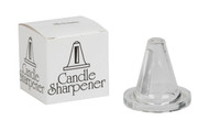 Biedermann & Sons Candle Sharpeners Acrylic Candle Shavers, 12-Count, Clear