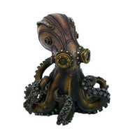 Pacific Trading Steampunk Giant Octopus Military Deep Sea Collectible Figurine 5.25"