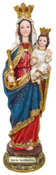 Love's Gift Maria Auxiliadora Estatua Mary Auxiliadora Statue Religious Sculpture (12 Inch)