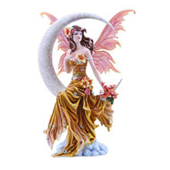 Pacific Giftware Four Elements Celestial Moon Fairy Figurine Earth Wind Frost Fire Collectible Figurine Nene Thomas Art Inspiration Official Licensed Collectible 12 Inch Tall