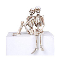 Pacific Giftware PT Skeletons Couple Shelf Sitter Decorative Decor Statue