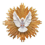 Divine Spirit Pendant Holy Spirit Sculpture Wall Mounted Divine Eagle(8 Inch)