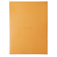 Rhodia Epure Notepad Cover and Notepad, 220 x 308 mm, Square Ruling - Orange