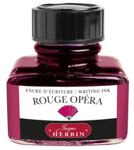 J. Herbin Fountain Pen Ink - 30 ml Bottled - Rouge Opera