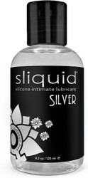 Sliquid Naturals Silver Premium Silicone Lube 4.2 Fl Oz