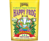 Fox Farm FX14650 FoxFarm Happy Frog Fruit & Flower Fertilizer, 4 lb Bag Nutrients