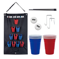 Waboba Sink or Drink - Beer Pong Without a Table - Party Game Set - for 21st Birthday Parties, Dorm Rooms, Graduation Gifts, & Tailgating - Fun for College, Men or Women