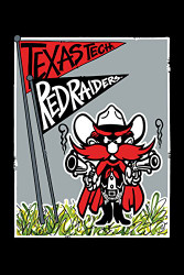 Collegiate Garden Flag (Texas Tech Mascot)