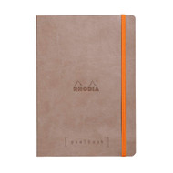 Rhodia Goalbook Journal, A5, Dotted - Taupe