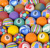 Rhode Island Novelty 45MM 1.75 Inch Hi Bounce Ball Assortment, 50 Balls per Order