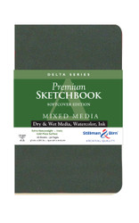 Stillman & Birn Delta Series Softcover Sketchbook, 5.5" x 8.5", 270 gsm (Extra Heavyweight), Ivory Paper, Cold Press Surface