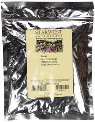 Starwest Botanicals Sodium Bentonite Clay (Food-Grade), 1 Pound