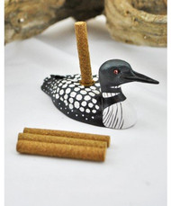 Paine's Loon Incense Burner comes with 12 balsam fir incense sticks