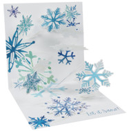 Up With Paper Pop-Up Treasures Light-Up Greeting Card - Flurry