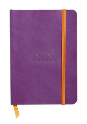 Rhodia Rhodiarama SoftCover Notebook - 72 Dots Sheets - 4 x 5 1/2 - Purple Cover