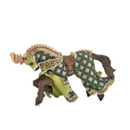 Papo Weapon Master Dragon Horse Toy, Green/Gold