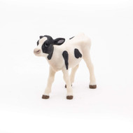 Papo Black and White Calf Figure