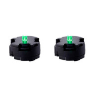 Bandai Hobby - CS Support Parts- 2 Led Unit Set (Green) (Box of 12)