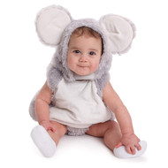 Dress-Up-America Baby Mouse Costume For Toddlers - Adorable Squeaky Mouse Outfit For Halloween And Year Round Dress-Up