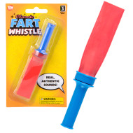 Rhode Island Novelty Fart Whistle - 1 Dozen Whistles - Blister Carded