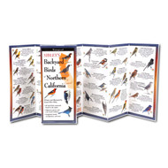 Earth Sky + Water FoldingGuide Sibleys Backyard Birds of Northern & Central California - Foldable Laminated Nature Identification Guide