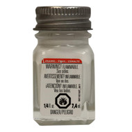Testors Enamel Paint - Flat White, 1/4 oz bottle